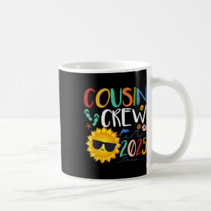 Cousin Crew 2025 Shirt Family Vacation Beach Coffee Mug