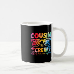 Cousin Crew 2025 Summer Vacation Beach Family Trip Coffee Mug