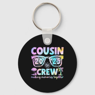 Cousin Crew 2025 Summer Vacation Beach Family Trip Key Ring