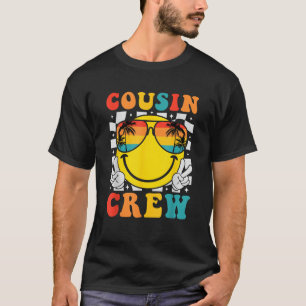 Cousin crew 2025 Summer Vacation Beach Family Trip T-Shirt
