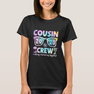 Cousin Crew 2025 Summer Vacation Beach Family Trip T-Shirt