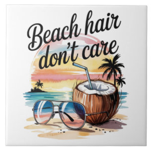 Cousin Crew 2026 Summer Vacation Beach Ceramic Tile