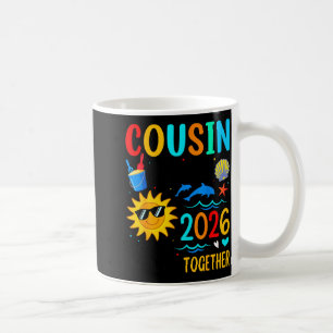 Cousin crew 2026 summer vacation beach family trip coffee mug