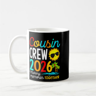 Cousin crew 2026 summer vacation beach family trip coffee mug