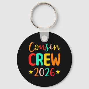 Cousin Crew 2026 Summer Vacation Beach Family Trip Key Ring