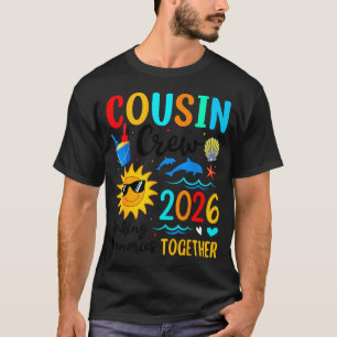 Cousin crew 2026 summer vacation beach family trip T-Shirt
