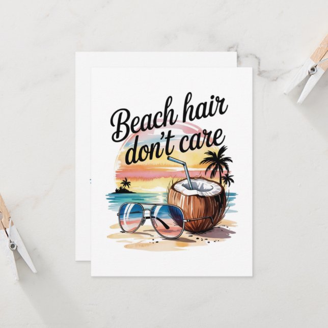 Cousin Crew 2026 Summer Vacation Beach Invitation (Front/Back In Situ)