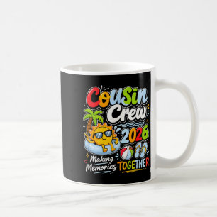 Cousin Crew 2026 Vacation Summer Memories Kids Coffee Mug