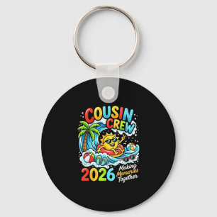 Cousin crew 2026 vacation summer memories matching key ring