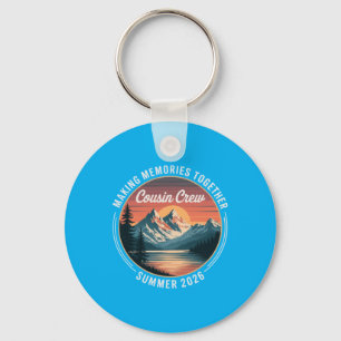 Cousin Crew 2026 Vacay Family Summer Camping Key Ring