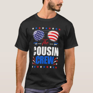 Cousin Crew 4th Of July Patriotic American Family T-Shirt