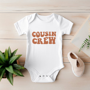 Cousin Crew Brown Matching Family Baby Bodysuit