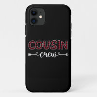 Cousin Crew Buffalo Plaid Pattern Family Christmas