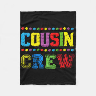 Cousin Crew Building Blocks Master Builder Brick T Fleece Blanket