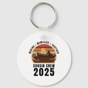 Cousin Crew Camp Family Camping Trip Matching Camp Key Ring