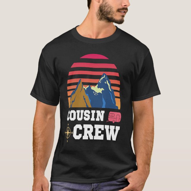 Cousin Crew Camping Adventure T-Shirt (Front)