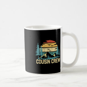 Cousin Crew Camping Friends Summer Family Vacation Coffee Mug