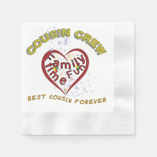 Cousin Crew Celebration Napkin