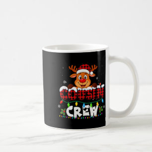 Cousin Crew Christmas 2025 Family Matching Santa E Coffee Mug