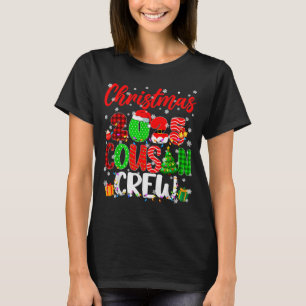 Cousin Crew Christmas 2025 Pjs Pajamas Xmas Family T-Shirt
