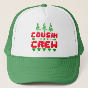 Cousin Crew Christmas Family Matching Design-86044 Trucker Hat