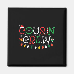 Cousin Crew Christmas In July Squad Family Matchin Magnet