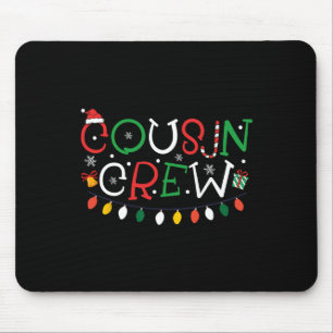 Cousin Crew Christmas In July Squad Family Matchin Mouse Pad