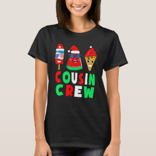 Cousin Crew Christmas In July Squad Pajamas Matchi T-Shirt