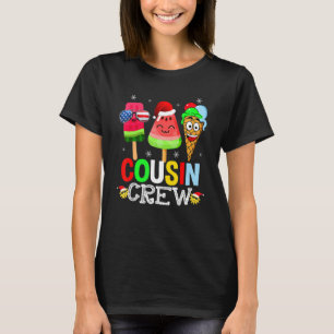Cousin Crew Christmas In July Squad Pyjamas Matchi T-Shirt