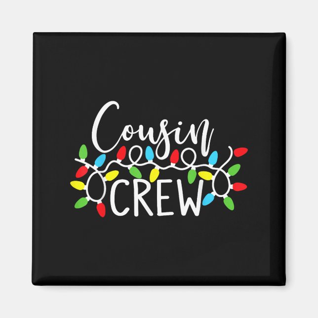 Cousin Crew Christmas Kids Cousins Christmas Crew  Magnet (Front)