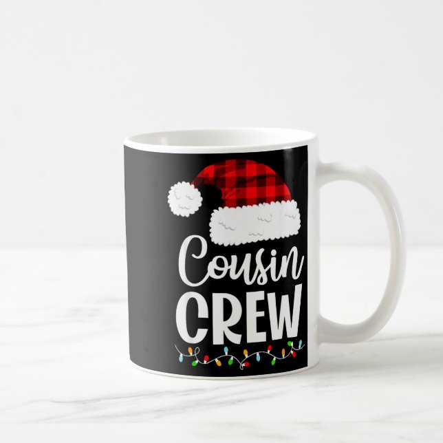 Cousin Crew Christmas Kids Cousins Christmas Match Coffee Mug (Right)