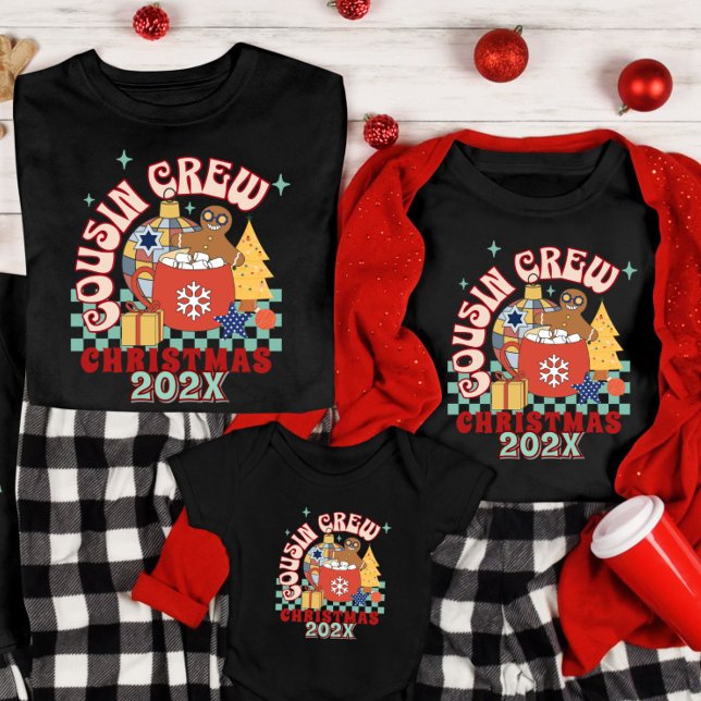 Cousin crew Christmas matching cousins T-Shirt (Creator Uploaded)
