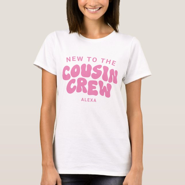Cousin Crew Christmas Matching Family Reunion New T-Shirt (Front)