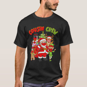 Cousin Crew Christmas Pyjamas Family Matching T-Shirt