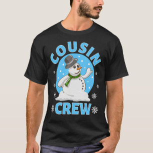 Cousin Crew Christmas Pyjamas Gnome Tree Merry Xma T-Shirt