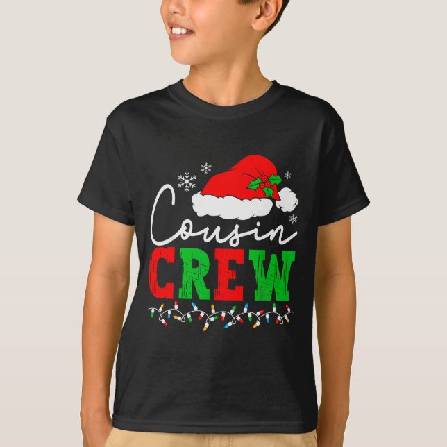 Cousin Crew Christmas Shirts Matching Pajamas For  (Front)