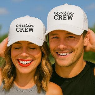 Cousin Crew Cool Matching Family Trucker Hat