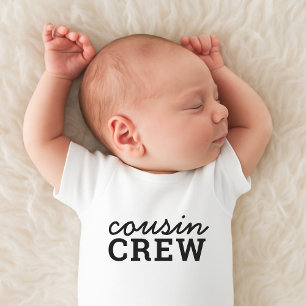 Cousin Crew Cool Matching Trendy Stylish Modern Baby Bodysuit
