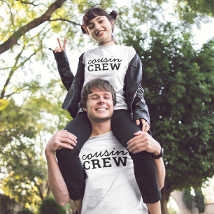 Cousin Crew   Cool Matching Trendy Stylish Modern T-Shirt