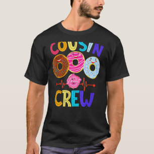 Cousin Crew Doughnut Squad Cute Cool Doughnut T-Shirt
