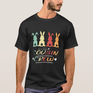 Cousin Crew Easter Bunnies Colourful Rabbits Match T-Shirt