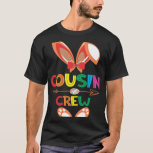Cousin Crew Easter Bunny Family Matching Girls Tod T-Shirt