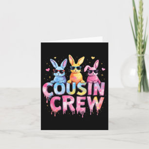 Cousin Crew Easter Bunny Family Matching Toddler B Card