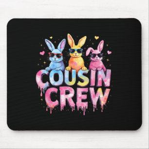 Cousin Crew Easter Bunny Family Matching Toddler B Mouse Pad
