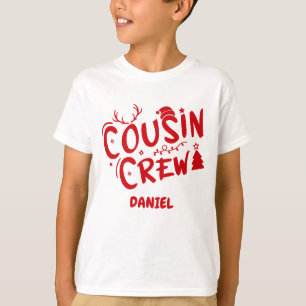 Cousin Crew Family Christmas T-Shirt