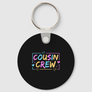 Cousin Crew Family Matching Cousin Boys Girls Kids Key Ring