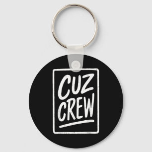 Cousin Crew Family Matching Funny Cousin Squad Tee Key Ring