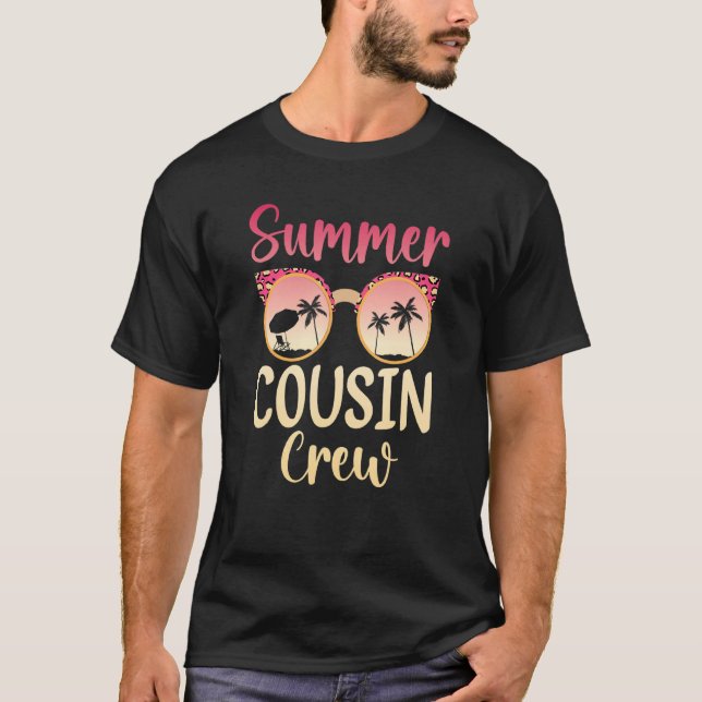 Cousin Crew Family Summer Vacation Beach Cruise Su T-Shirt (Front)