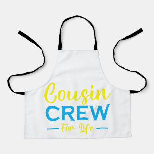 COUSIN CREW FOR LIFE APRON