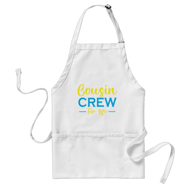 COUSIN CREW FOR LIFE STANDARD APRON (Front)